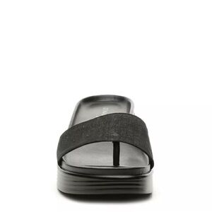 Donald J. Pliner Black Suede Fiji Sandals